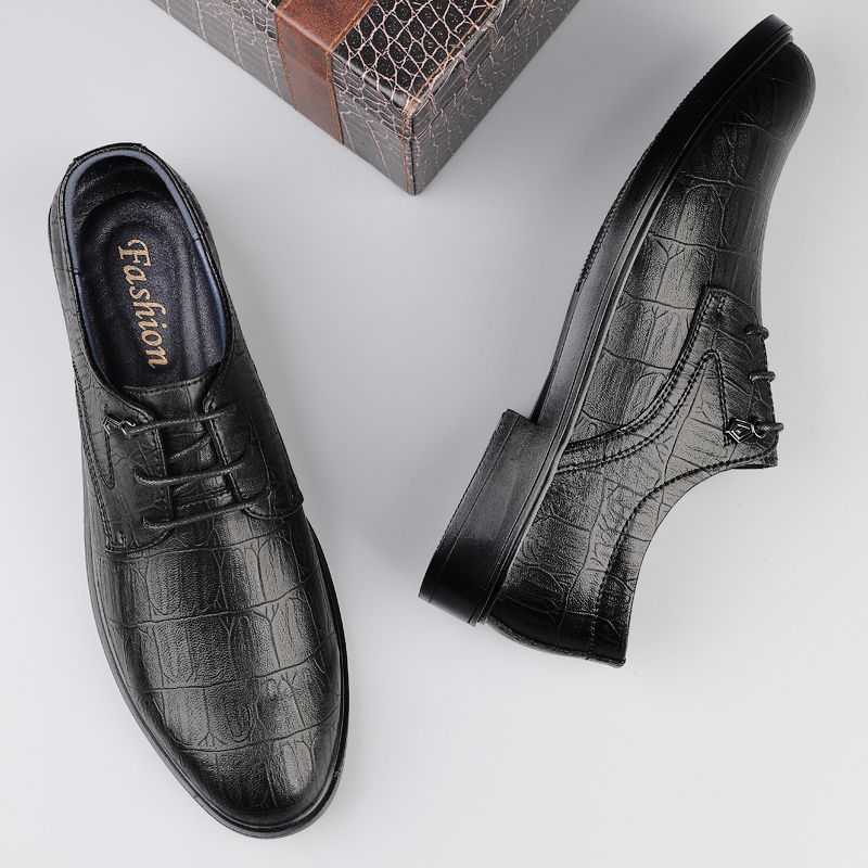 Sapatos sociais masculinos, de - Formal Men Daily Wear Footwear avaliação e preço