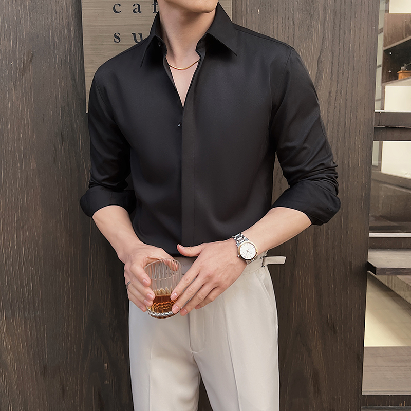 Camisa social masculina branca - Men Formal Wear Modern avaliação e preço