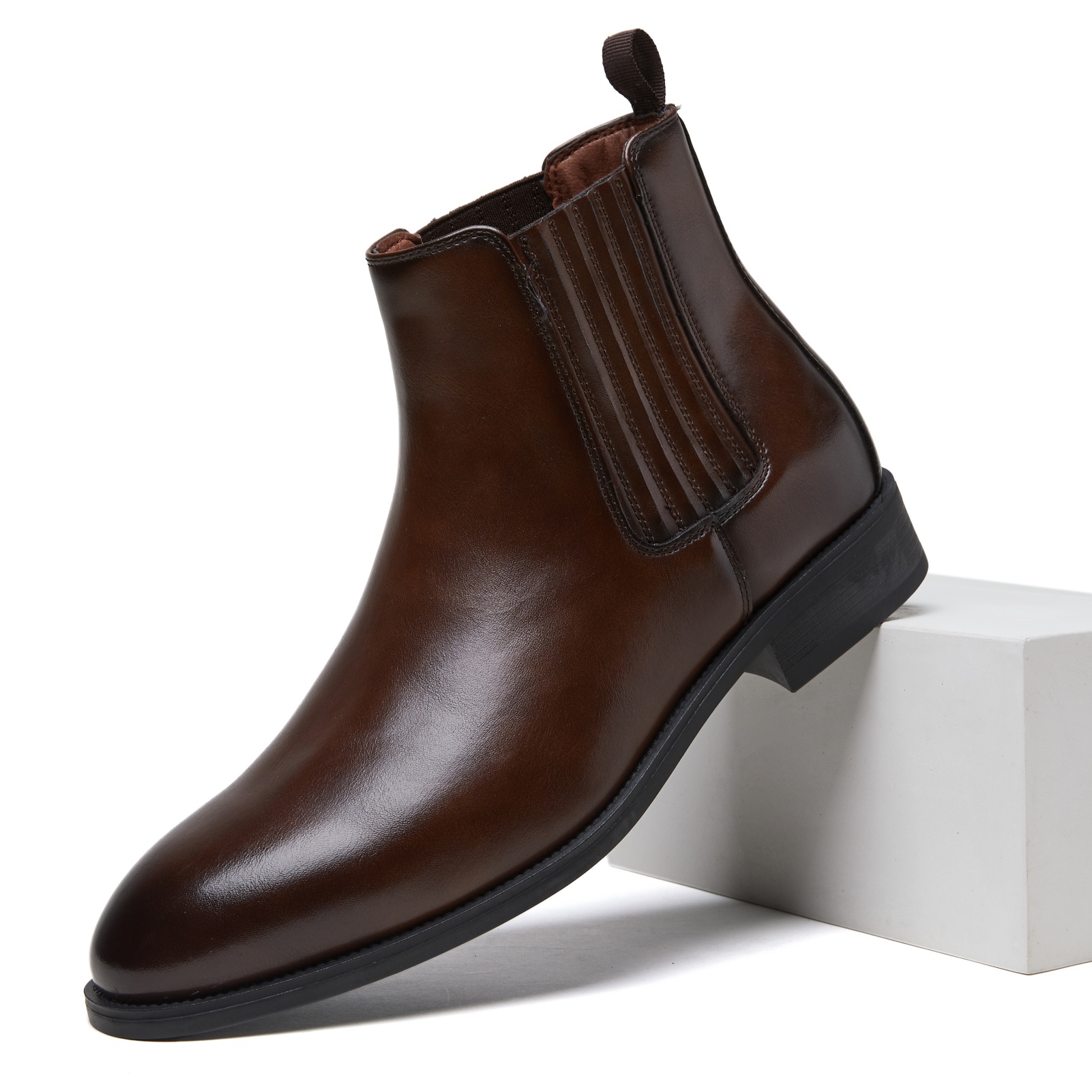 Botas Chelsea Clássicas Mascul - Men Formal Wear With Boots avaliação e preço