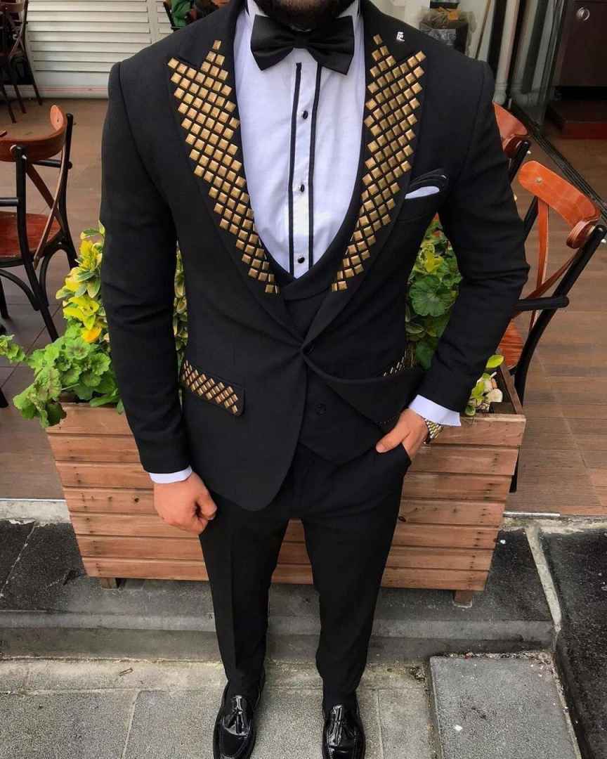 Ternos Modernos Masculinos com - Men Formal Wear Modern avaliação e preço